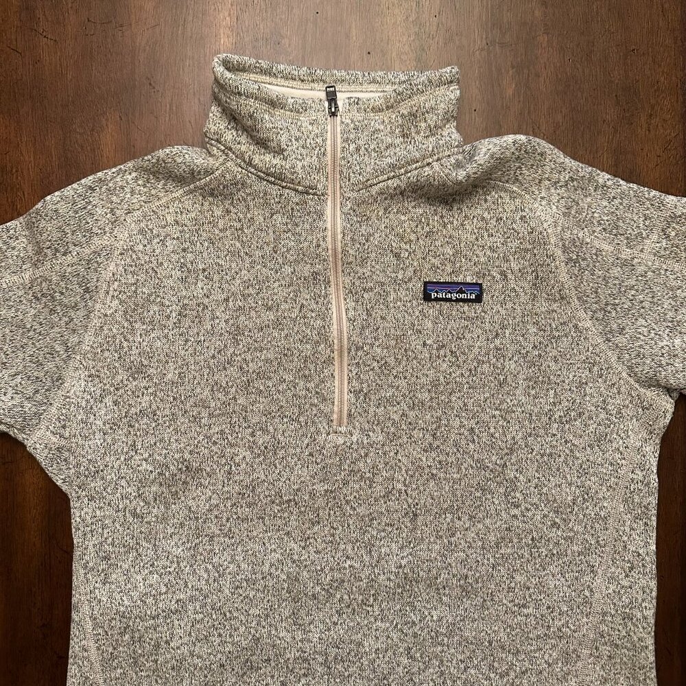 Better Sweater 1/4-Zip Fleece - Light Brown - L
